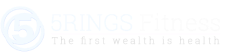 5 Rings fitness logo